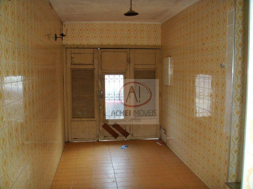 Imagem 1 de 24 de Casa À Venda, 117 M² Por R$ 370.000,00 - Macuco - Santos/sp - Ca1591