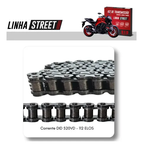 Kit Relação Transmissão Yamaha Mt 03 R3 2021 2022 2023 Did | Frete