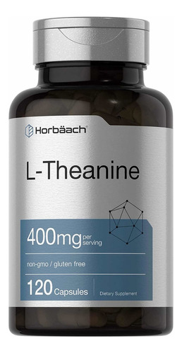 L Theanine 400mg (120 Cápsulas) Hoorbach L Teanina Hecho E.u Sabor Sin sabor