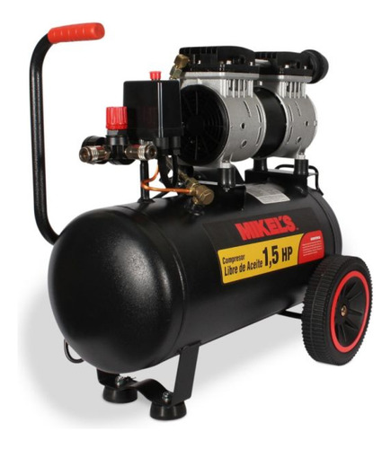 Compresor De Aire 1.5 Hp (24 Lts) Libre De Aceite