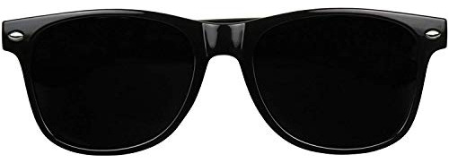 Shadyveu Super Dark Lens Round Sunglasses Uv 6nl4e