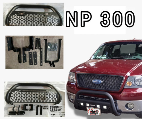 Burrera Con Led Nissan Np300