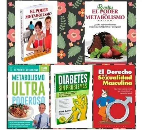 El Poder De Metabolismo Colección 5 Libros Envío Gratis 
