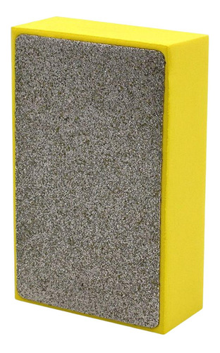 Almohadilla De Pulido Manual De Diamante Espuma Amarillo