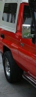 1 Espejo Retrovisor Cromado Toyota Cara De Vaca Land Cruiser