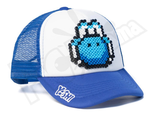 Gorra Super Mario - Yoshi Nintendo - Pixel Art 3d Retro