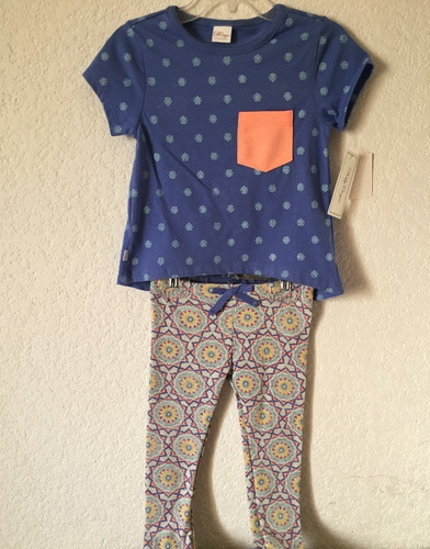 Conjunto De Playera Y Pantalon Tipo Leggins Baby Creysi