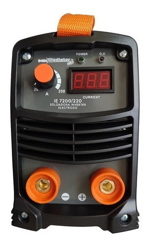 Soldadora Inverter Electrodo 200 Amp 7200/220 Gladiator