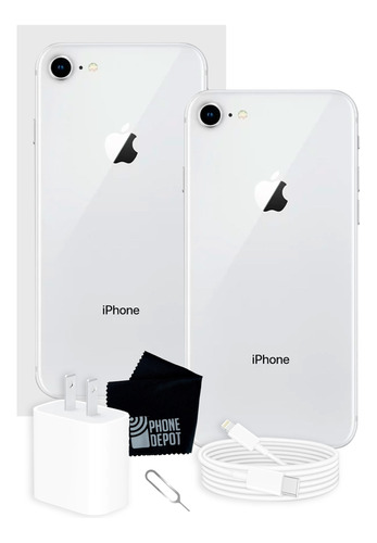 Apple iPhone 8 64 Gb Plata Con Caja Original  (Reacondicionado)