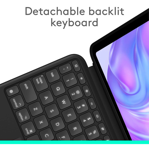 Combo Touch Keyboard Logitech Para iPad Pro 13 M4 Ingles