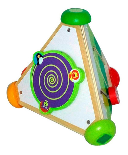 Acool Triangulo Didáctico Musical De Madera Ac7634 Full