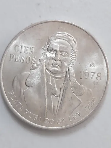 comprar Moneda $100 Pesos De 1978 José Maria Morelos Y Pavón 
