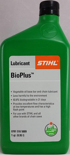 Aceite Lubricante Biodegradable P/barra/cadena De Motosierra