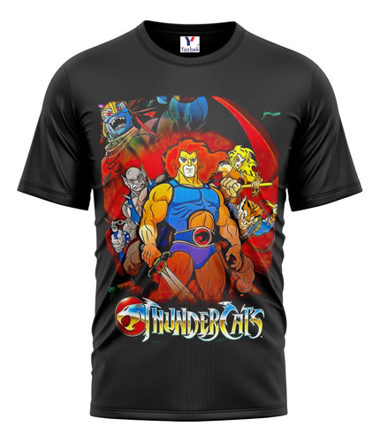 Playera Thundercats, Cuello Redondo 100% Algodón