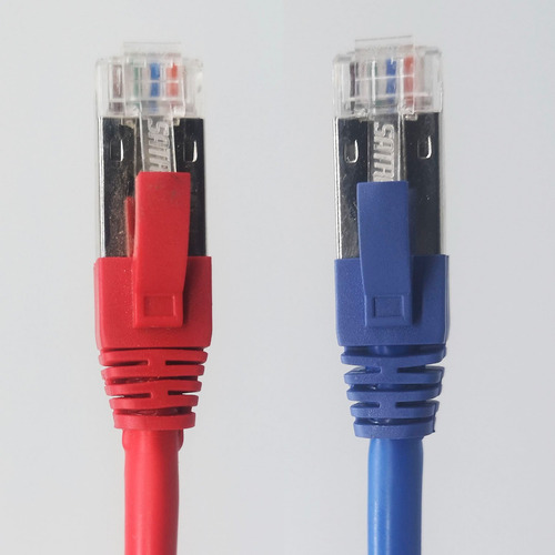 Satra 103090305 Patch Cord Cat6a S/ftp Lszh 3 Metros - Rojo
