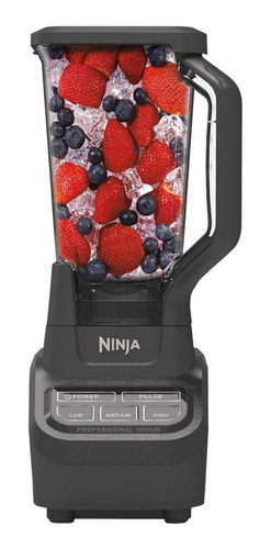 Imagen 3 de 3 de Licuadora Ninja Professional Blender BL710WM 2.1 L negra con vaso de tritan 120V