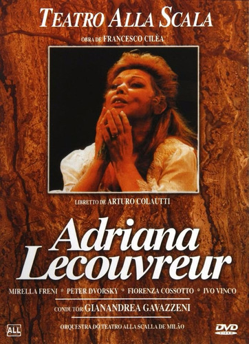 Imagem 1 de 1 de Adriana Lecouvreur - Teatro Alla Scala - Dvd - Mirella Freni