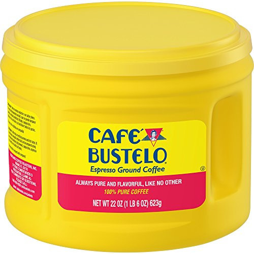 Café Bustelo Café Espresso Molido Bote 623gr (22oz) 2 Pack