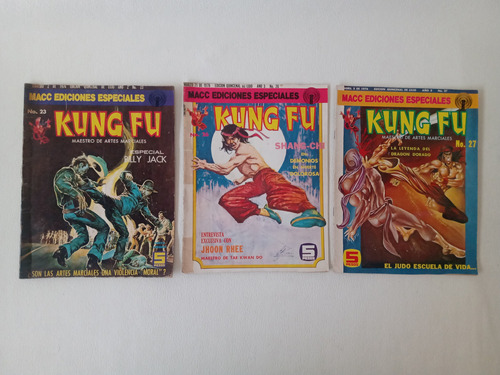 Revista Kung Fu ( Lote De 4 )