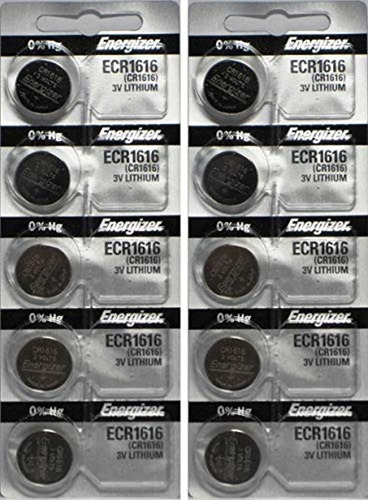 Energizer Cr1616 Baterías De Litio, Paquete De 10, 10