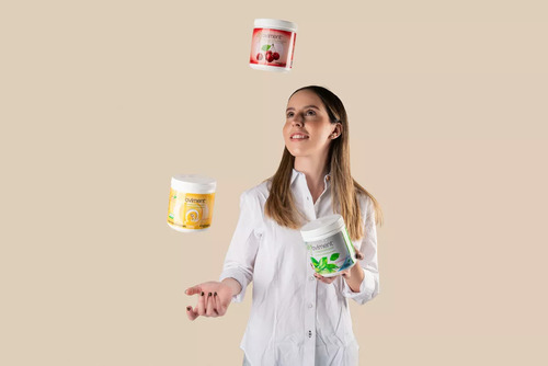 Suplemento Colageno Hidrolizado Puro 450g Moviment Gnt Val Sabor Limon En Polvo Salud Bienestar Alimenticio