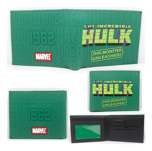 Billetera De Marvel Hulk