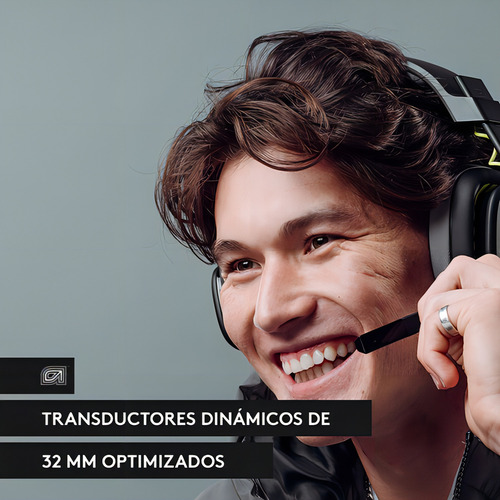Audífonos Logitech Astro A10-939-002063 Con Micrófono Color Negro Color de la luz NA