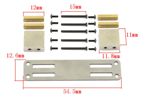 2 Metal Rc Servo Montaje Para Wpl Mn Rc Todoterreno Rock