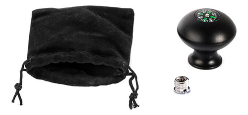 Trekking Pole Monopod Head Grip Knob Con Brújula Al Aire