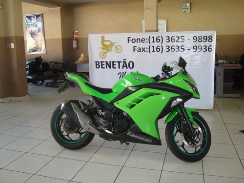 Imagem 4 de 10 de Kawasaki Ninja 300 R Verde 2013