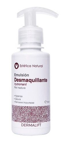 Dermalift Emulsión Desmaquillante - 150gr - Estética Natural
