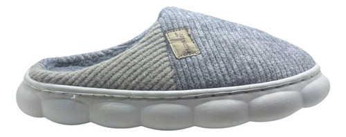 Pantufla Chinela Térmica Con Corderito Sintético Para Hombre