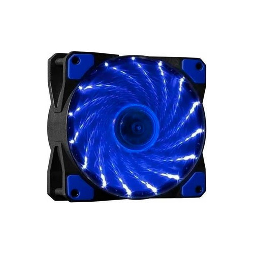 Cooler Netmak Nm-12025b 12cm 15 Leds Azul