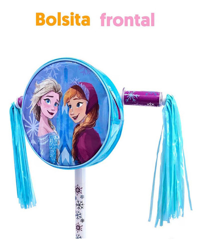 Apache Scooter De Pie Con Luces Frozen Altura Ajustable