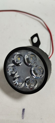 Imagen 4 de 4 de Faro 6 Led Redondo 12v