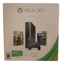 Comprar Xbox 360 Standard 500gb(nuevo Y Sellado) Incluye 2 Jgos