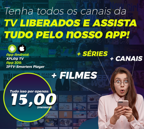 Imagem 4 de 4 de Tv - Online - Assistir - Android Tv - Smart Tv - Canais