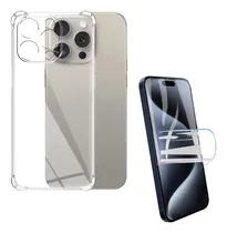 Comprar Carcasas Transparente Ref. Para iPhone 16 Pro Max + Hidrogel