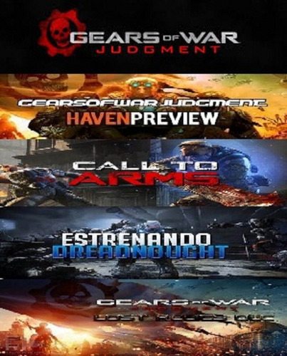 Gears Of War Judgment Dlc Xbox 360 Todos Los Mapas