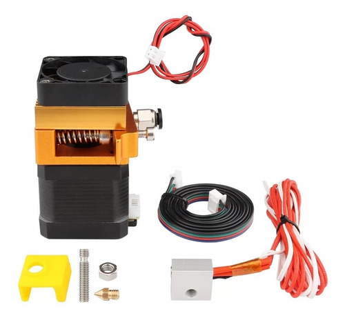 H1644 Impresora 3d Ensamble Extrusor Mk8 Derecho 24v Hotend