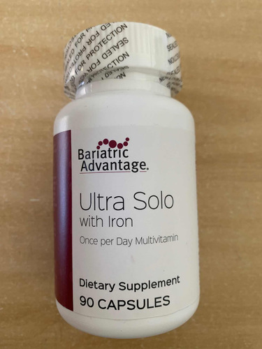 Bariatric Advantage Ultra Solo con hierro 90 cápsulas Avista
