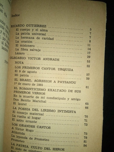 Libro Selección De Poemas Gutiérrez, Andrade