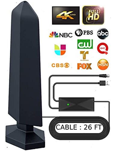 Modelo Antena Tv Digital Amplificada Para Potente Mejor Hd