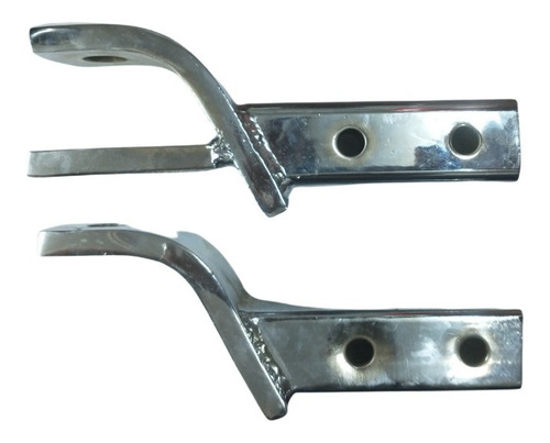 Imagen 4 de 5 de Porta Bocha O Perno + Bocha Cromada Para Enganche