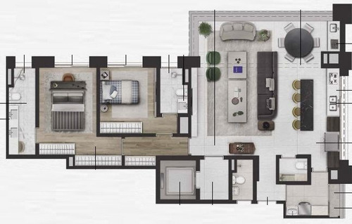 Imagem 17 de 26 de Apartamento À Venda No Bairro Itaim Bibi - São Paulo/sp - O-20407-33947