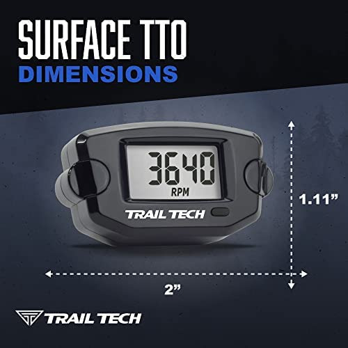 Trail Tech 742-a00 Tto Tach Hour Gauge Meter Tacómetro De Mo