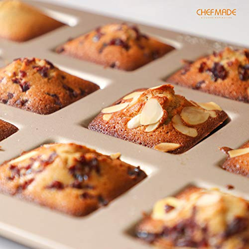Molde Para Tartas Chefmade Financier, Muffin Cuadrado Antiad
