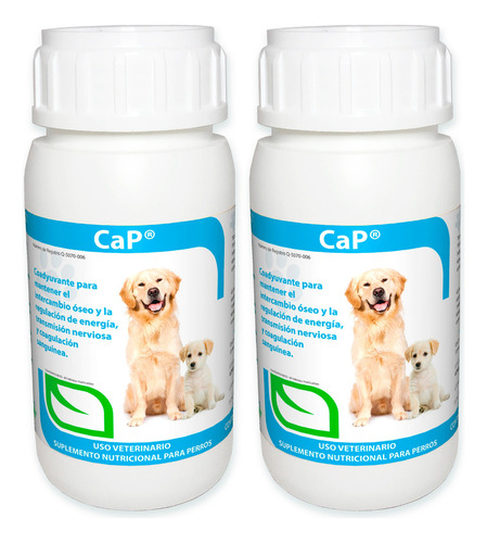 Pack 2 Ca-p Ruiland Vitaminas Minerales Perro 120 Tabletas