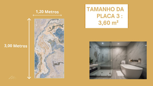 Placa Flexível Mármore Delicate 2,40 Cm X 1,20 Cm = 2,88m2 Marmore Delicate Mármore Delicate