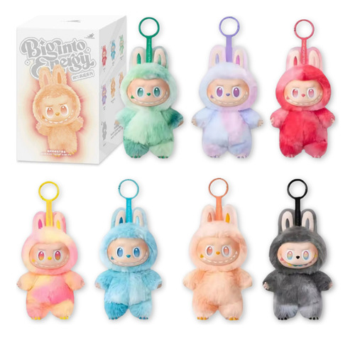 Labubu Boneco Chaveiro Pelúcia Pop Mart Colecionável Sortido